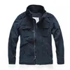 2024 New Casual Wear Mens Oversized Camo Jacket Sportswear Thick Denim Jacket Male Green Military Coat 4