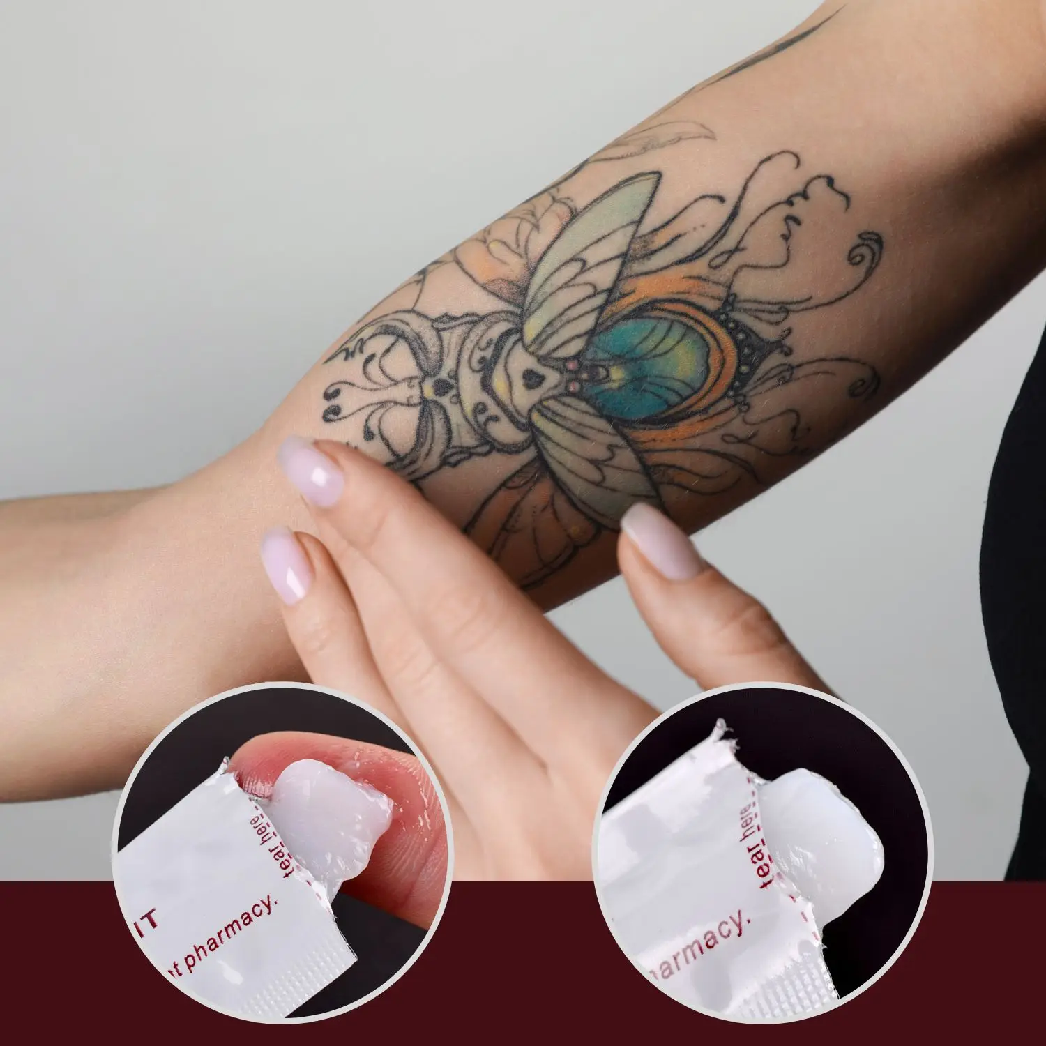 Krem do pielęgnacji tatuażu A & D Fougera maść witaminowa przeciw bliznom żel do naprawy makijażu permanentnego do tatuażu tatuaże do ciała materiały do mikroblad