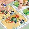 Teaching Resources Equipment Reusable Writing Cards To Draw Identifying Differences Kids Educational Toys Supplies 1