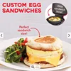 Multi Non-stick Plates Family Hamburger Sandwich Maker Smart Mini Detachable Egg Breakfast Sandwich Makers 4