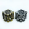 Metal Polyhedral Dices Set With Revolver Cylinder Dices Storage Multi-Sided Dices Adult Kid Plaything Perfect For 4