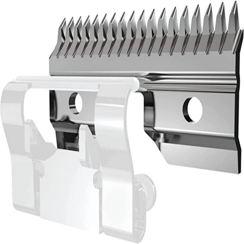 3pcs Black Fast Feed Ceramic Blades Replacement Blades for Oster Fast Feed Clipper A5 Grooming Clippers Movable Blade