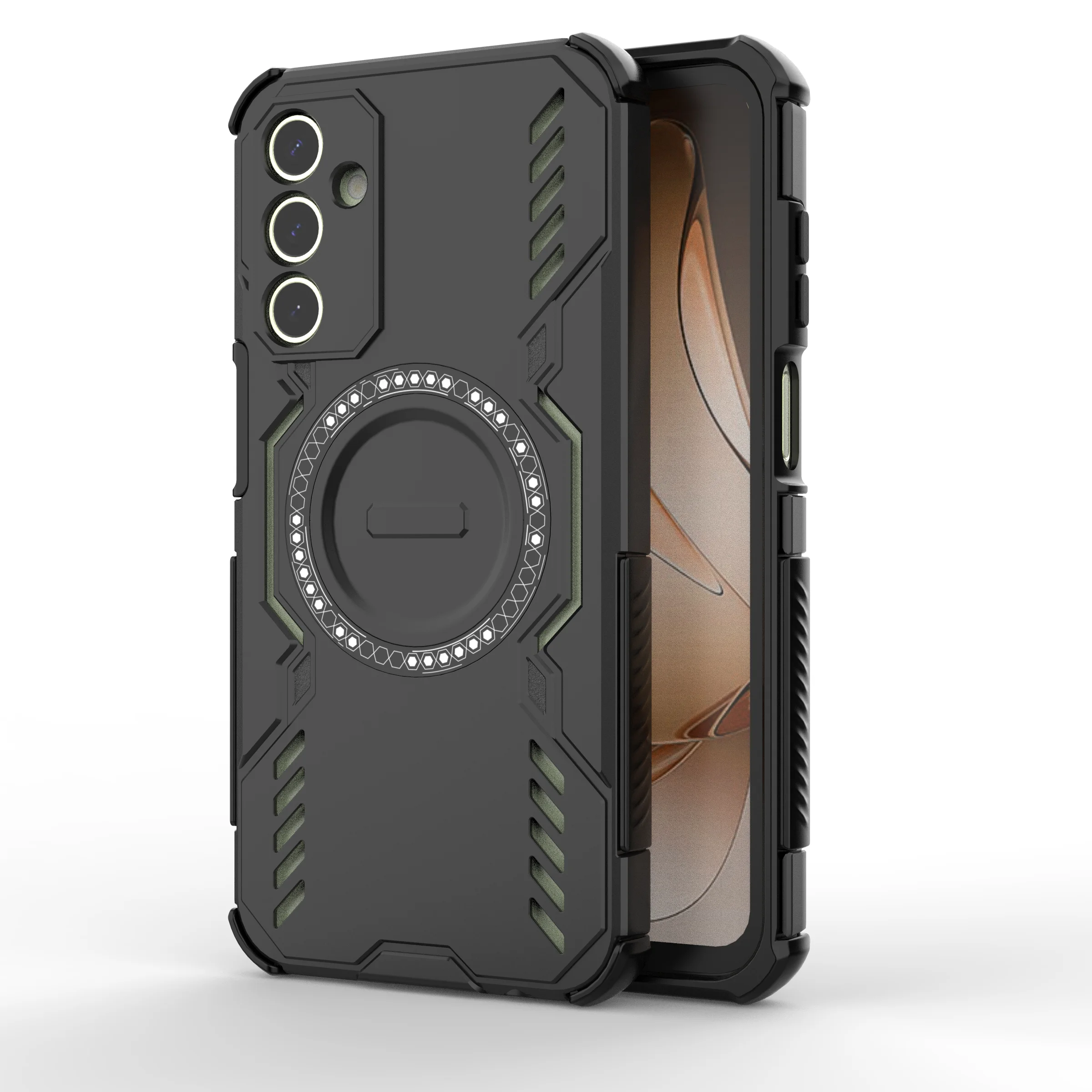 Magnetic Heat Dissipation Shockproof Matte Protective Case