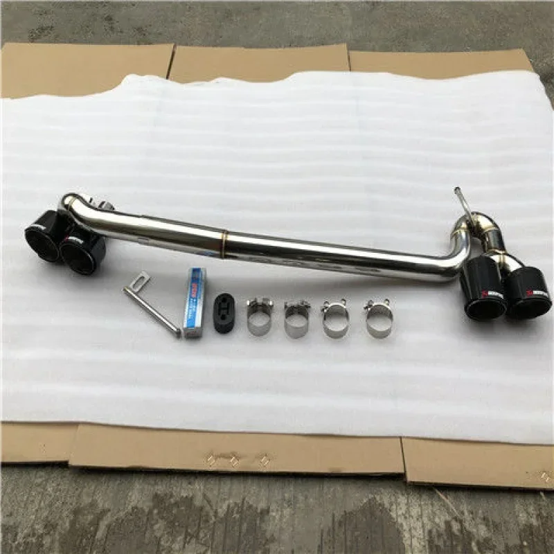 5 Series 520li/5ali/F10/F18 Upgrade Tailpipe -out Four-Row Square Nozzle Modification Exhaust Pipe Mute