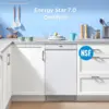 Built-in Dishwasher with 8 Place Settings, 6 Washing Programs, Stainless Steel Tub, Heated Dry, Energy Star, White 4