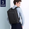 GOLF Business Men's Backpacks Slim Laptop Backpack 15 6 Inches Waterproof Elegant Fashion Man Back Pack For Office Black Oxford 6