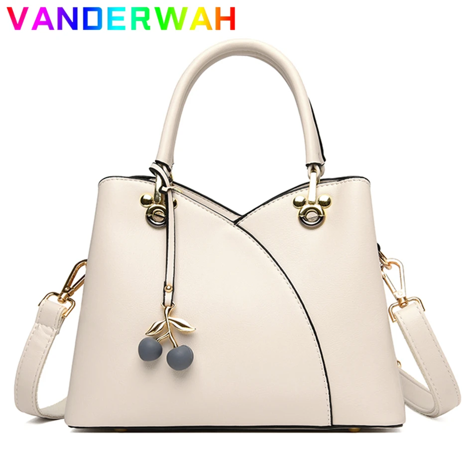 2022 Brand Luxury Handbag Women's Stitching Designer Shoulder Crossbody Bag Soft Leather Ladies Messenger Casual Tote Sac A Main