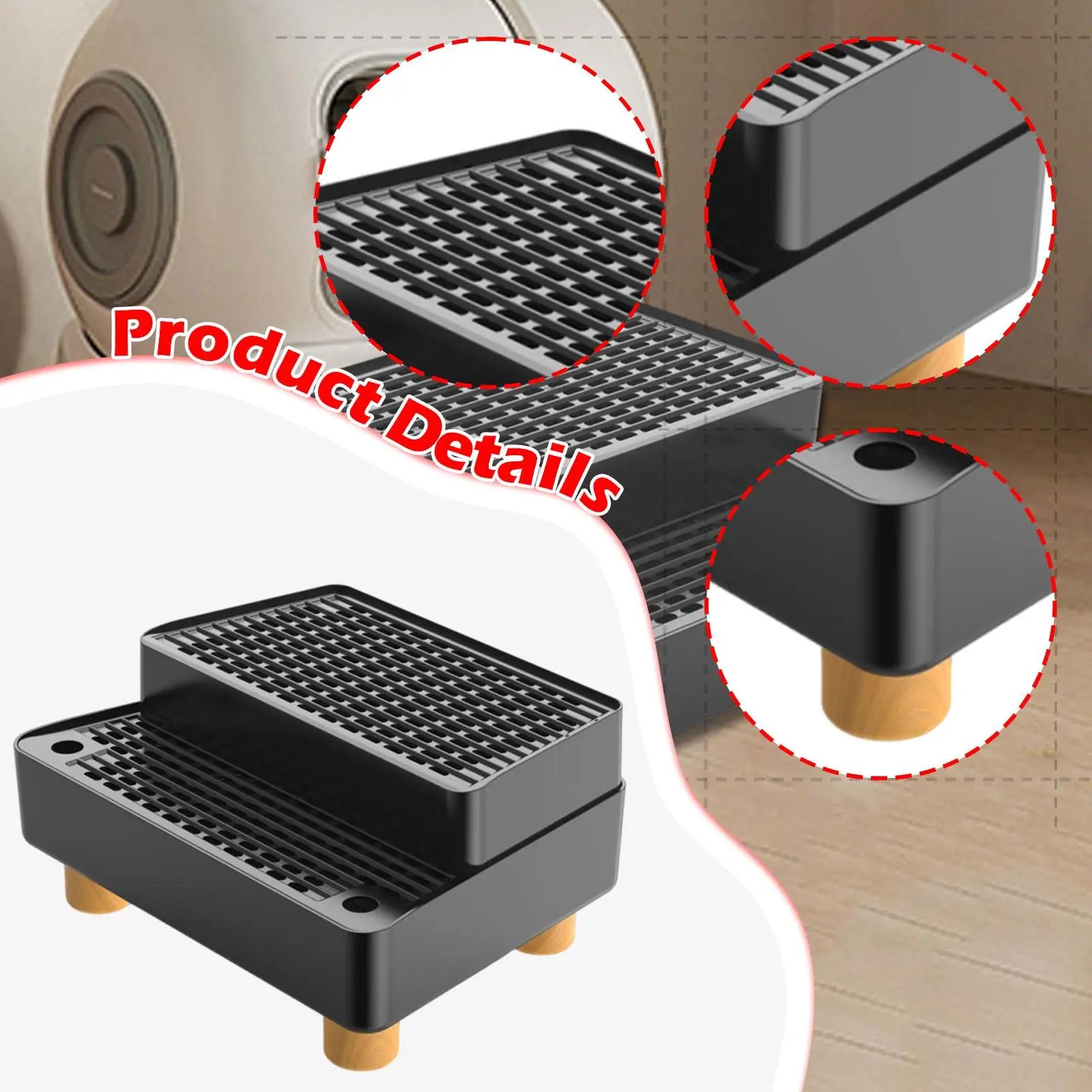 Cat Litter Step Ramp Leakproof Footboard Double Layer Non Slip Removable Pad for Cat Condo and Litter Box for Cats Cat Litter Step Ramp Leakproof Footboard Double Layer Non Slip Removable Pad for Cat Condo and Litter Box for Cats