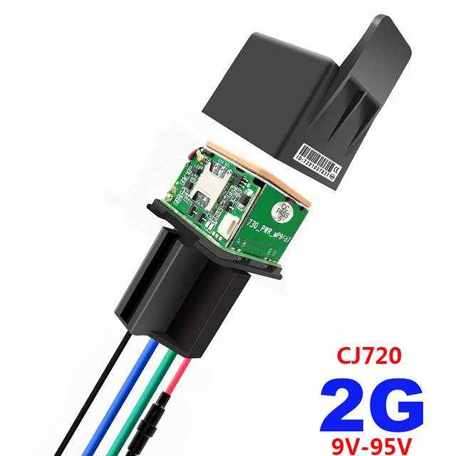 Motorcycle Car Relay Gps Tracker Hide Device Cut Off Oil Towed Away Acc  Status Alarm Locator Tracking Cj740 Cj720 Cj730 Plus - Gps Trackers -  AliExpress