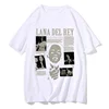 Singer Lana Del Rey Print T Shirt Men Women Fashion Hip Hop Streetwear Harajuku Short Sleeve Plus Size T Shirt Unisex Top 2