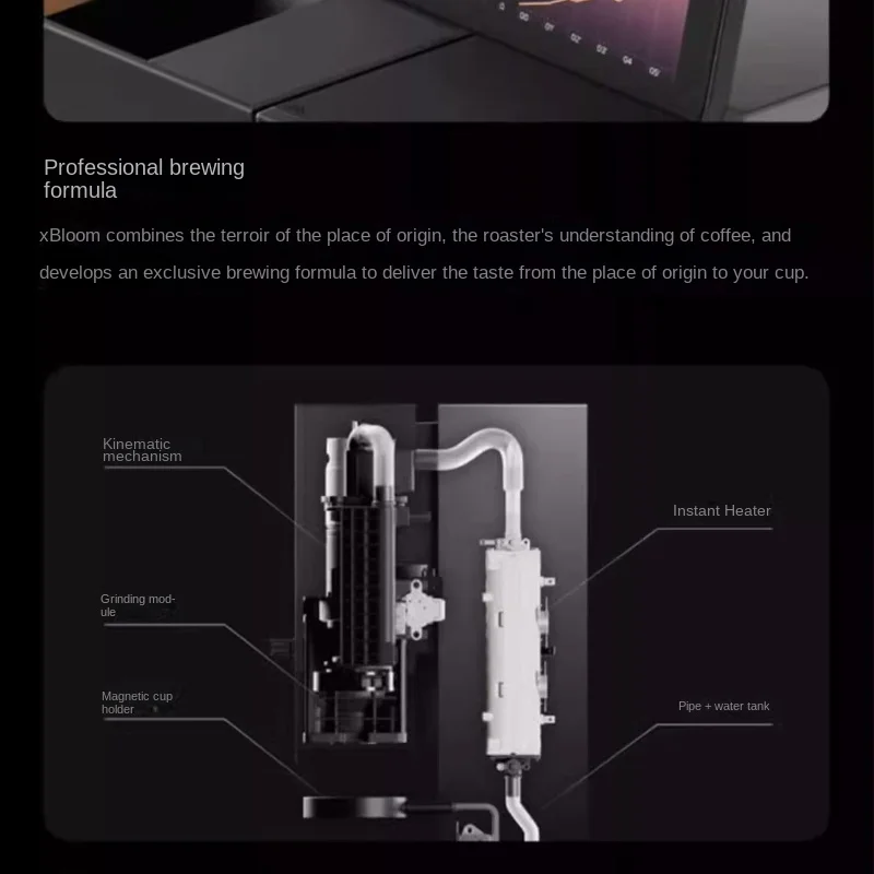 Pianist Coffee Machine Automatic Hand-brewed Coffee Machine Capsule Coffee Machine Nesspresso Buffet 5