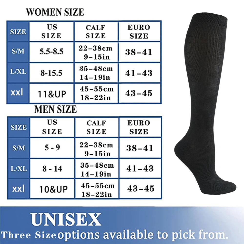 Unisex Compression Socks for Sports & Travel 4