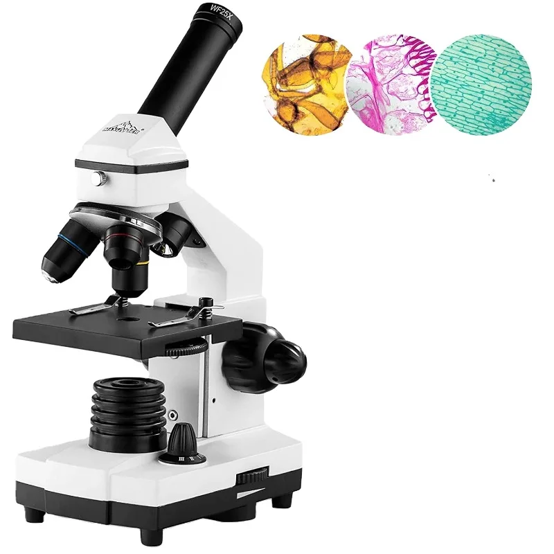 

Electron Biology Microscope 2000X Led light 6 Color Filter Slides cell Observation Microscope