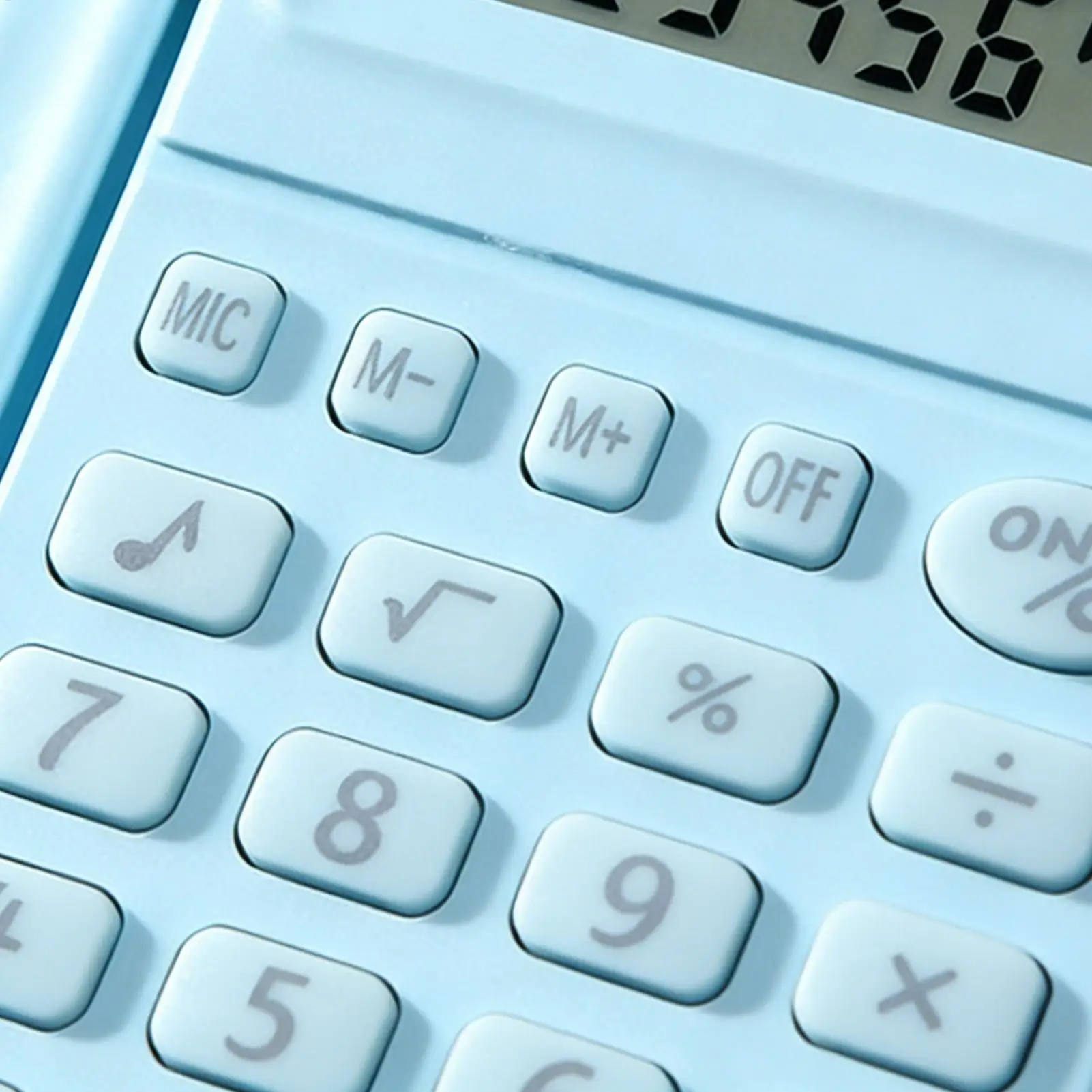Mini CalculatorProtective Lid Portable Calculation Device for Students Accountants Engineers, Office Business Tool