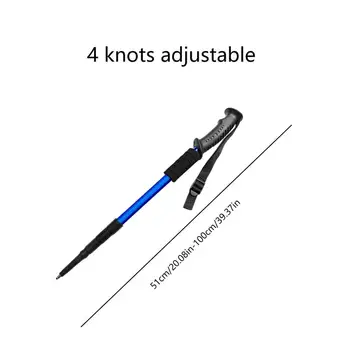 Trekking Walking Sticks For Seniors Women Men Hiking Pole Trekking Pole With Straight Handle Lightweight And Durable Walking 6