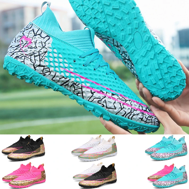 Catastrófico cola surco Botas de fútbol transpirables para hombre y mujer, zapatos de fútbol para  niño y niña, talla grande Ag 47, tobillo alto, baratas, 2022|Calzado de  fútbol| - AliExpress