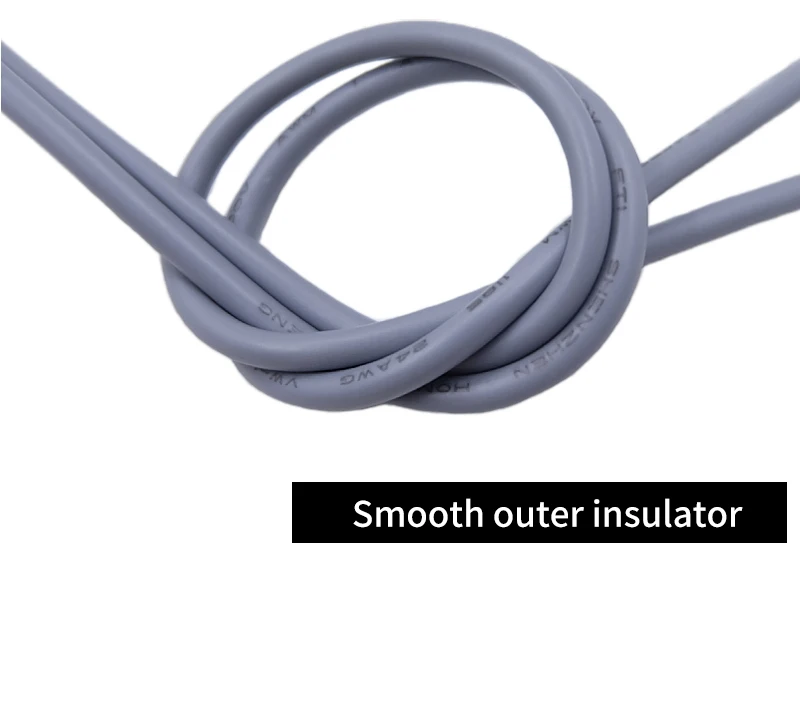 Abgeschirmtes Draht-Signalkabel 28, 26, 24, 22, 20, 18, 16, 14, 12 AWG, UL1185-Kanal-Audio, einadriger 1C-Abschirmdraht aus elektronischem Kupfer – Detail 5