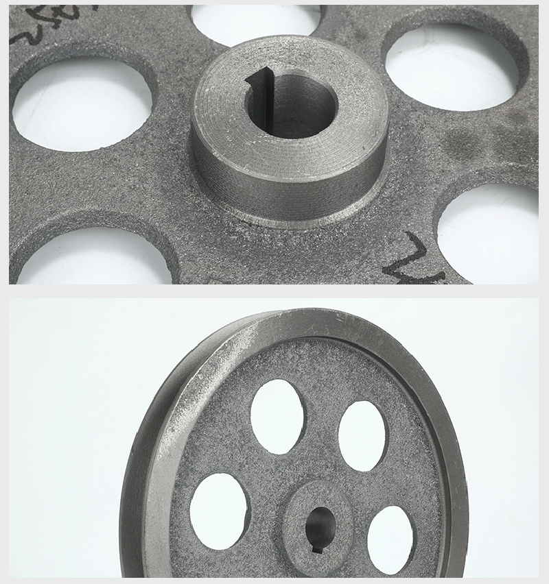 Riemenscheibe Typ A Doppelschlitz - Gusseisen Riemenscheibe 72x31x28mm