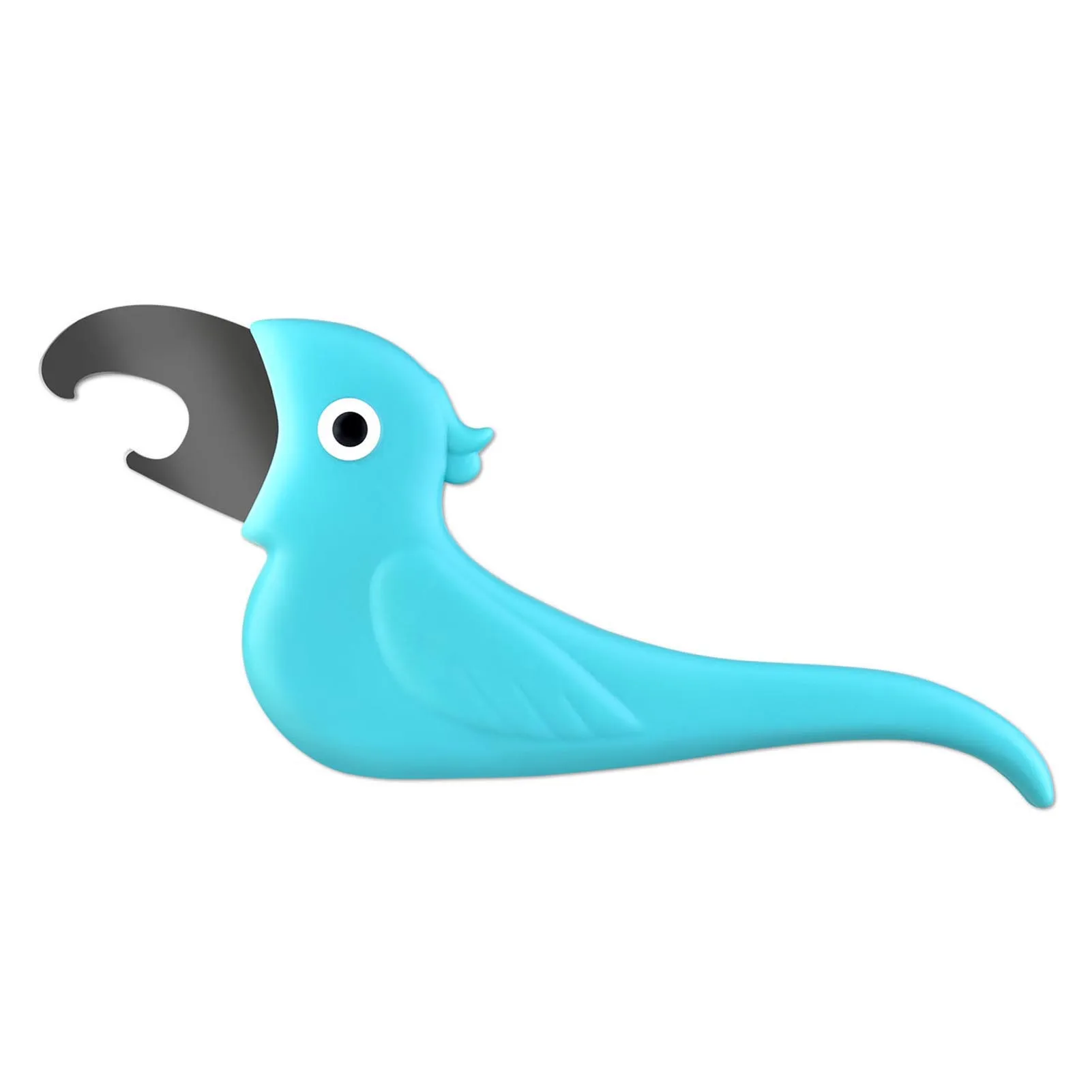 

Stainless Steel Bottle Opener Creative Magnetic Parrot Shape Effortless Opener Suitable for Arthritis and Weak Hands