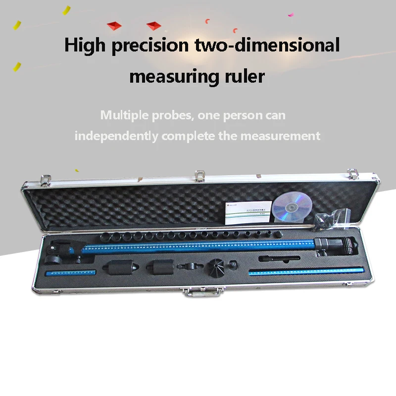 Two Dimensional Measuring Ruler For Body Sheet Metal Calibration Measurement Tool Two Dimensional Aluminum Alloy Car Body Chassi