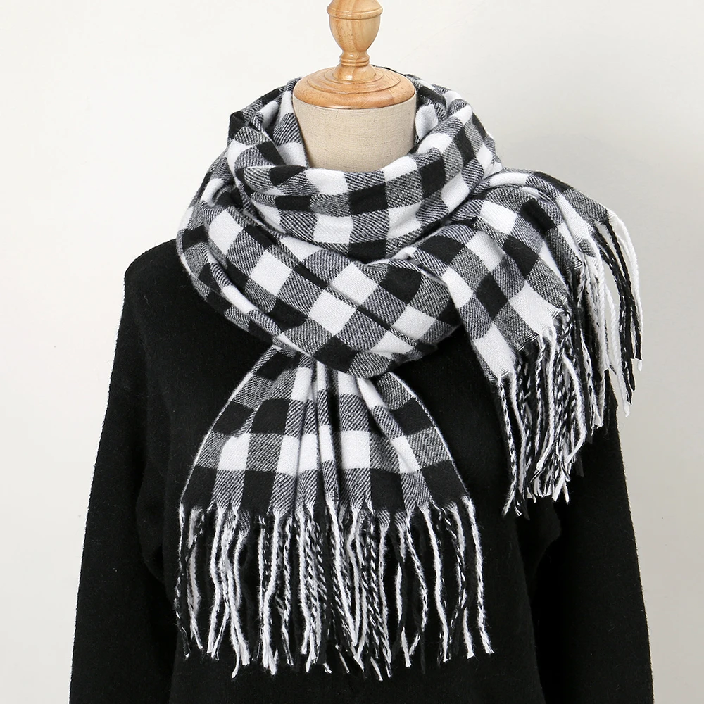 Рисунок 2 - Зимний кашемировый шарф 2022