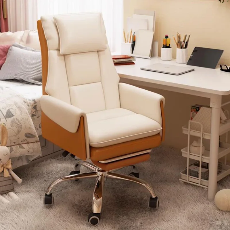 

Мобильные офисные стулья, кожаные компьютерные игры, эргономичное кресло, вращающееся кресло, офисная мебель