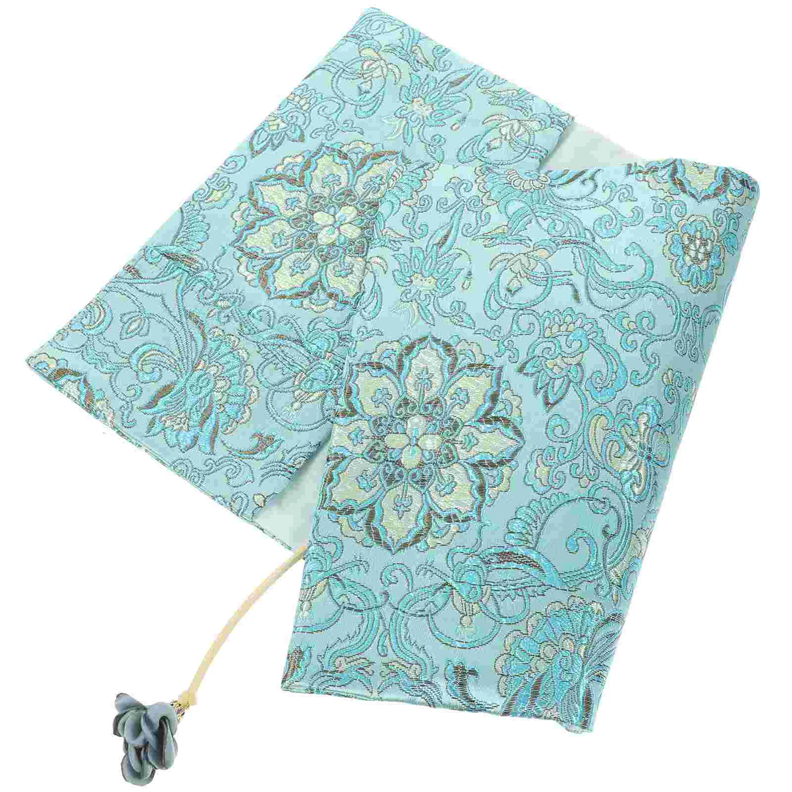 Handmade Cloth Book Cover Notebook Decorative Exquisite Decorate Dust Covers Fabric Protection & Accessories Sleeve