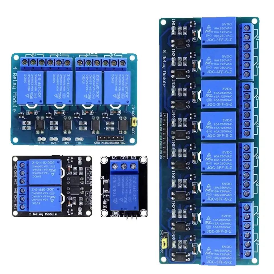 Relay 5V/12V 1 2 4 6 8-Channel Relay Module Raspberry Relay With Photocoupler Used In Arduino Raspberry Pi image 1
