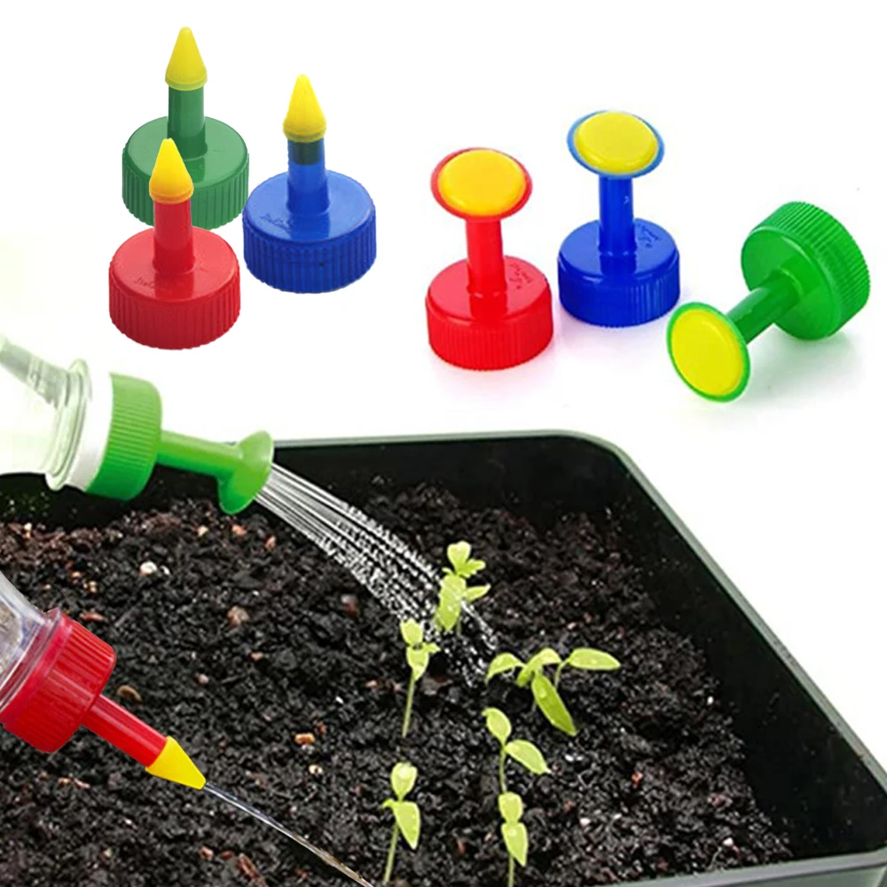 

3pcs Garden Plant Watering Sprinkler Bottle Cap Nozzle DIY Mini Irrigation Head Suitable For Indoor And Outdoor Nursery Potted
