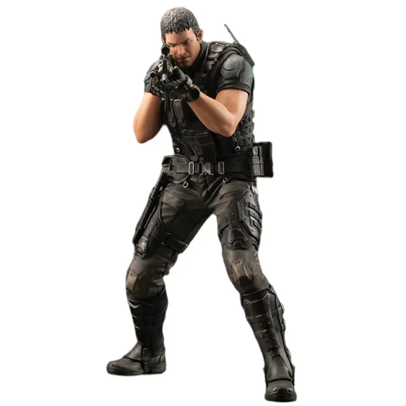 

In Stock Original 1/6 Kotobukiya ARTFX Chris Redfield BIOHAZARD VENDETTA 28CM Anime Figure Model Collectible Action Toys Gifts