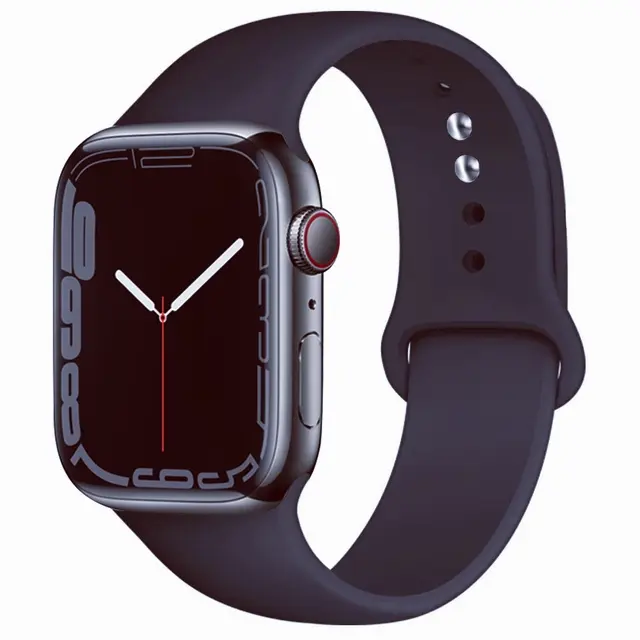 Silicone Band For Apple Watch straps 49mm 40mm 44 mm 45mm 46mm 42mm 41mm 38mm sports bracelet iWatch series 10 9 8 3 SE ultra 2 - Image 20
