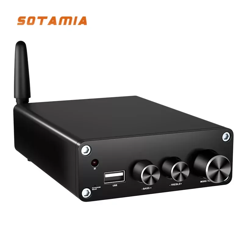 Sotamia Tpa3116 Amplificatore Bluetooth 100 Wx2 Altoparlante Stereo Amplificatore Di Potenza Del Suono U Disk Aux Hifi Amplificador Con Telecomando