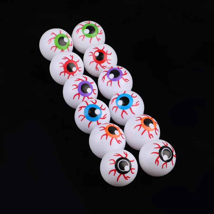 12-Pack Halloween Horror Eyeballs Decoration and Party Favors
