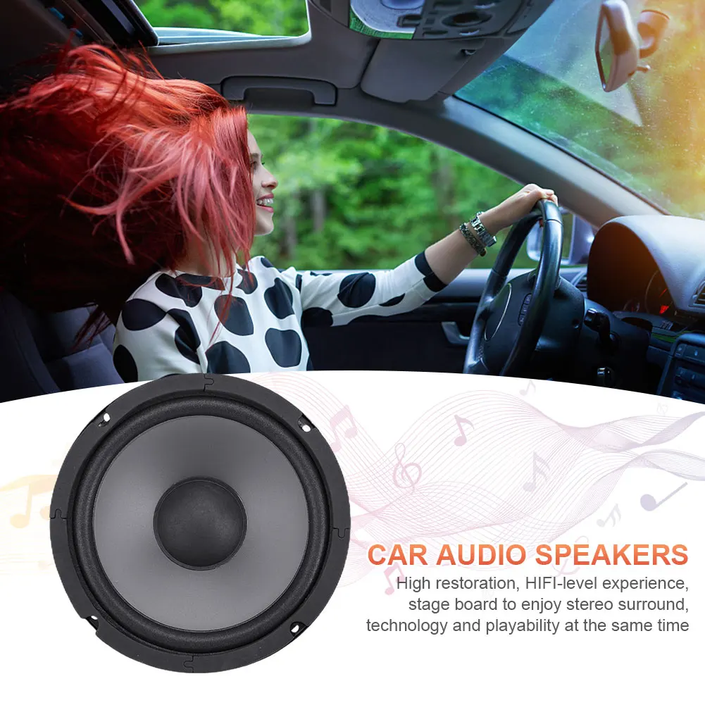 Haut-parleur coaxial HiFi universel pour voiture, audio automobile,  musique, caisson de basses stéréo, gamme complète, haut-parleurs morts, 4  pouces