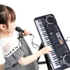 Kids Electronic Piano Keyboard Portable 61 Keys Organ with Microphone Education Toys Musical Instrument Gift for Child Beginner 2