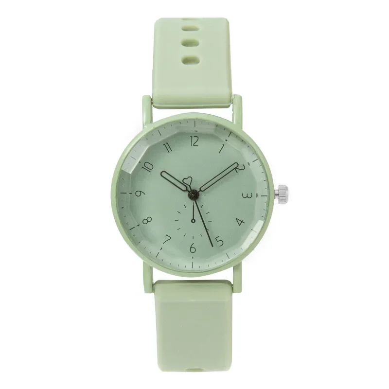 2025 New Women Watch Fashion Silicone Strap Quartz Watch Student Sports Wristwatch Relojes Para Mujer Dropshipping Clock 2