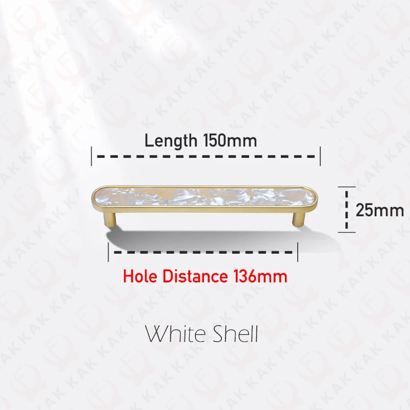 white shell 150mm