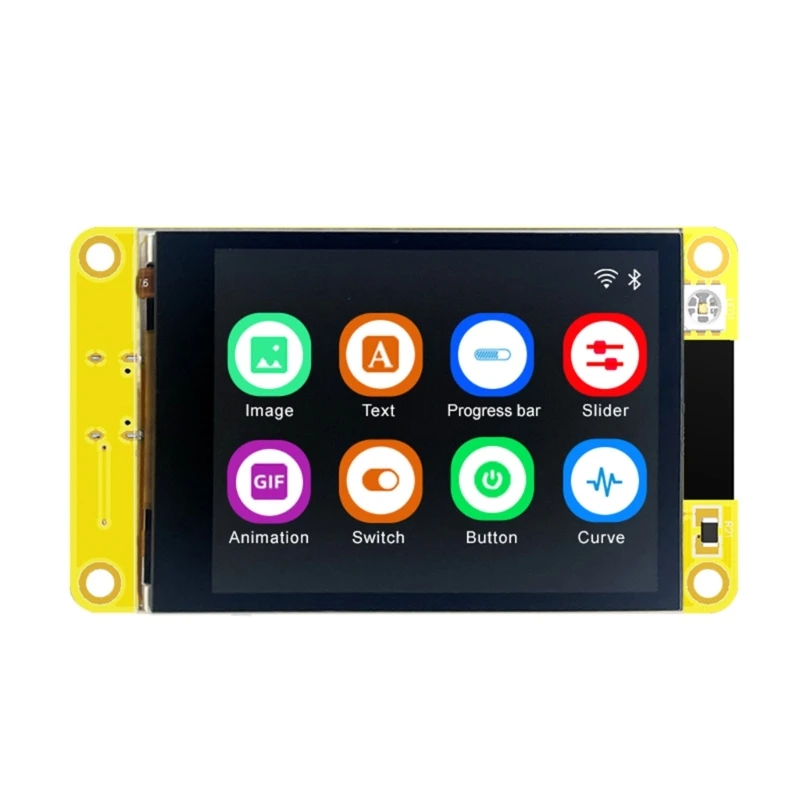 E5BA ESP32 Arduino LVGL WIFI  Bluetooth   2.4 240x320 Ʈ ÷ ȭ 2.4 ġ LCD TFT  뷮 
