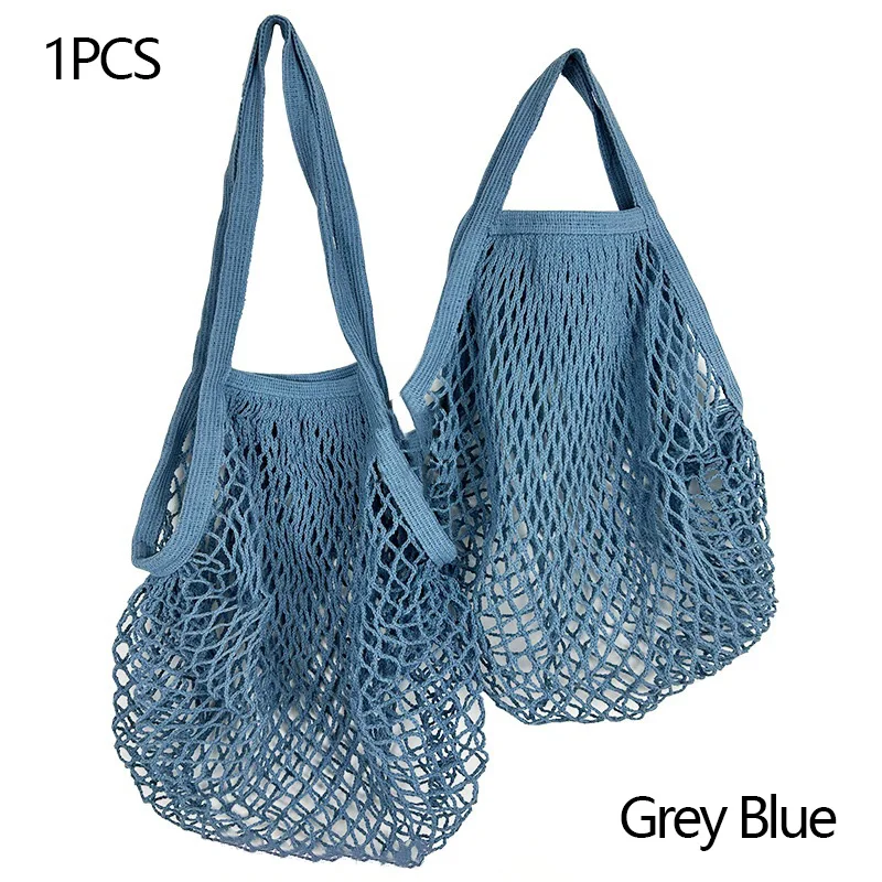 Eco-Friendly Reusable Cotton Mesh Grocery Bags