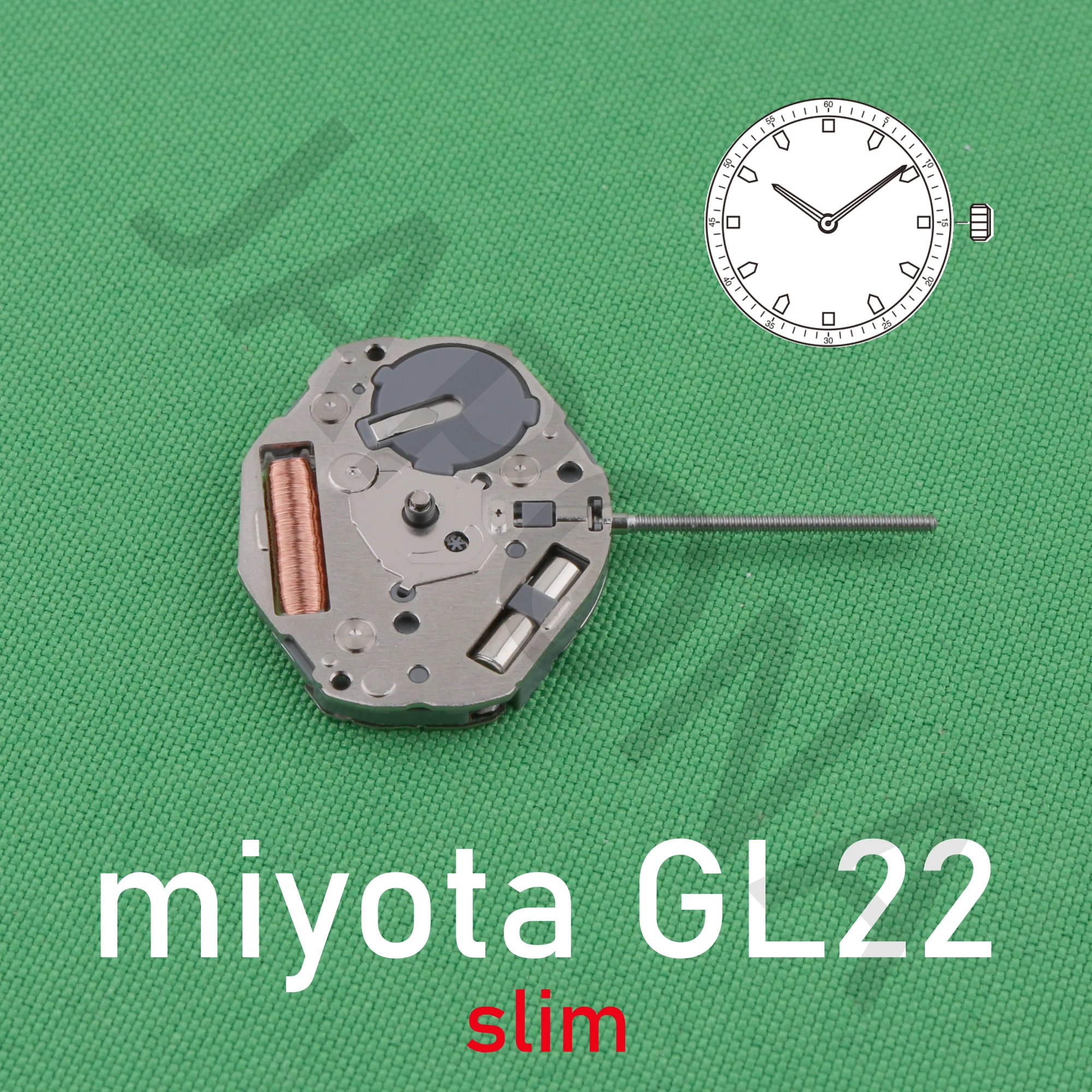 GL22 무브먼트 일본 MIYOTA GL22 무브먼트 슬림 무브먼트