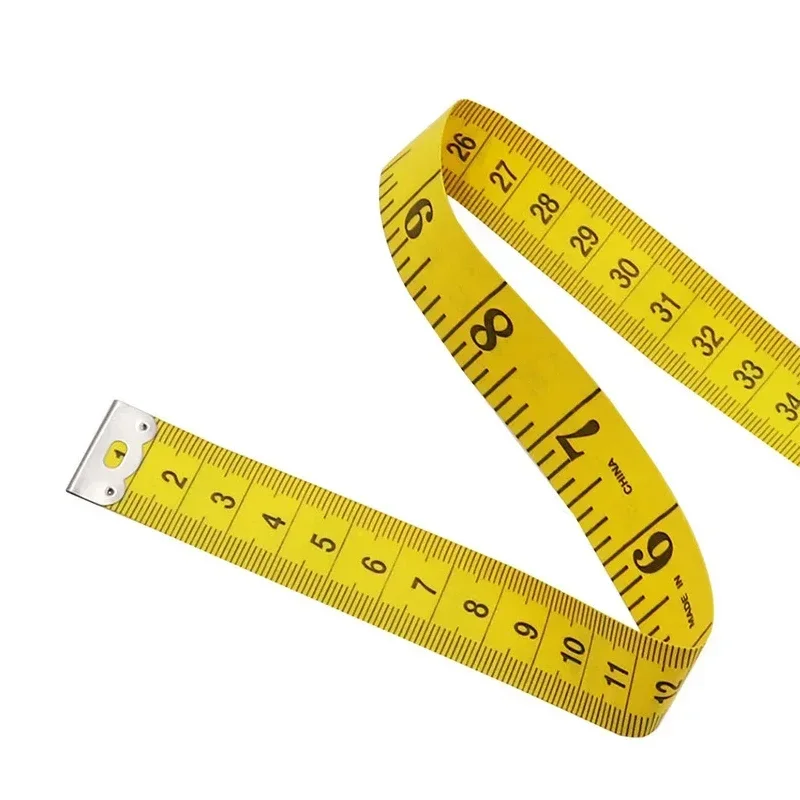 300cm 120인치 휴대용 소프트 PVC 테이프 3m 가죽 줄자 신장 측정기 수축형 분석 도구