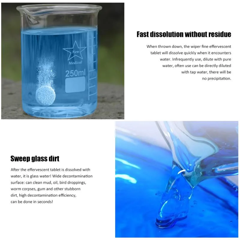 Car Scratch Remover Pen 20pcs Car Windshield Cleaner Glass Water Solid Cleaner Auto Scratch Tool Wash Mend Remover Car Fixer Clear Automobile Accessorie car scratch remover pen