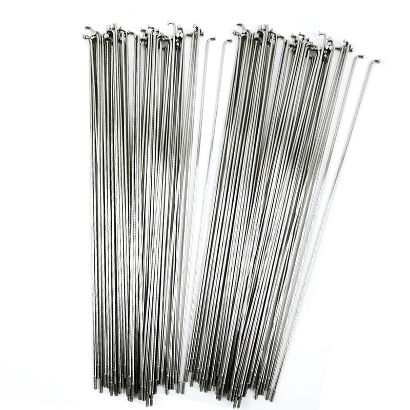 Bicycle Parts Bike Accessories Bicycle Spokes 36pcs 14G Stainless Steel Sliver E-Bike Spokes