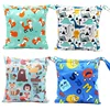 Mommy Diaper Bag for Baby Reusable Cloth Nappy Wet Bag Infant Portable Waterproof Stroller Dry Pail Pocket 28*30cm 1