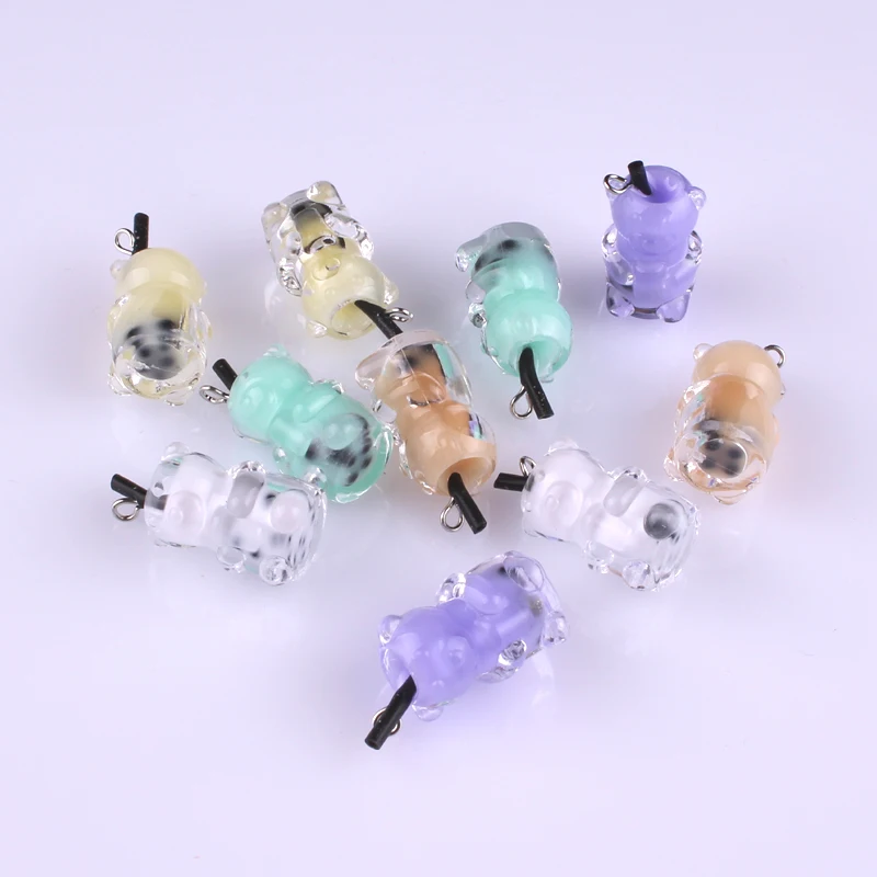 

10 шт., 3D подвеска в виде медведя