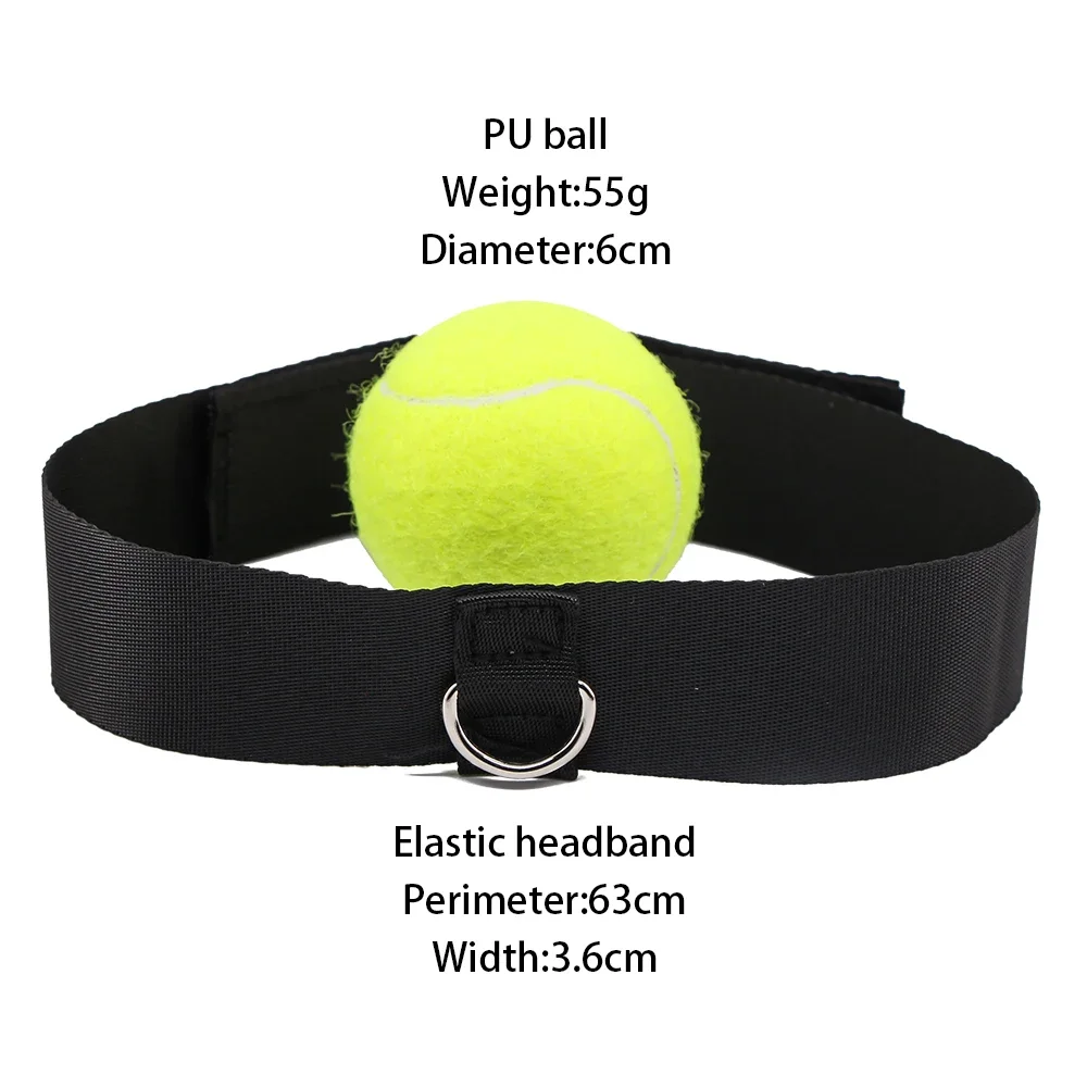 Boxing Reflex Ball Set 3 Difficulty Level Boxing Balls with Adjustable Headband for Punching Speed Reaction Agility Training
