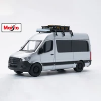 Mercedes-Benz Sprinter MPV Alloy Car Diecasts & Toy Vehicles Car Model Miniature Scale Model Car Toy For Children 1