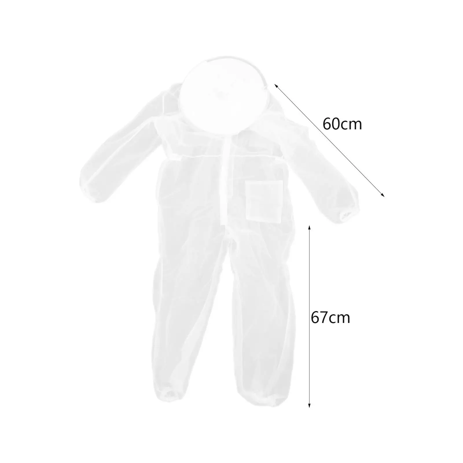 Beekeeping Suit Beekeeping Clothing Beekeeping Suit Comfortable Women Men Mesh Hood Full Body Protection Beekeeping Clothes Anti Bite Clothes Beekeeper Suit