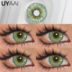 Natural Green Eye Contact Lenses (Rare Iris Green)