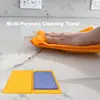 Car Washing Towels 8pcs Super Absorbent Shammy Cloth Reusable Kitchen Chamois Towel Quick Dry Wash Cloth Home Car Cleaning Tools 5
